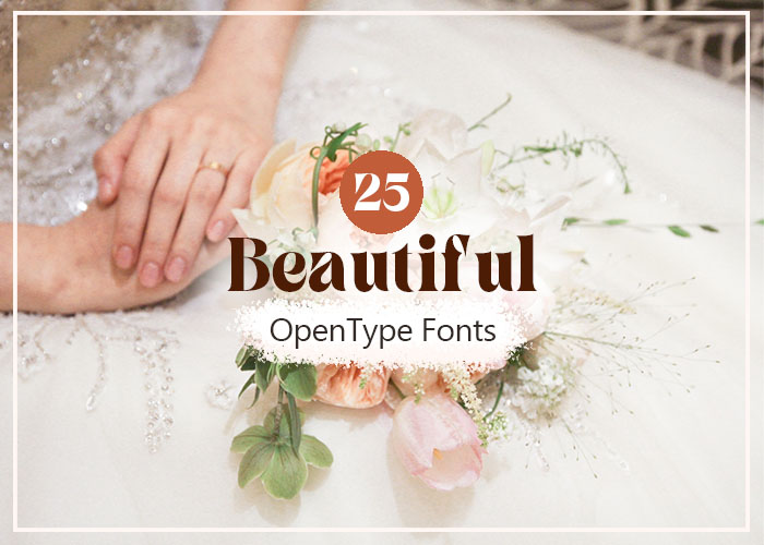 Beautiful Opentype Fonts Bundle