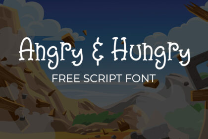 Angry & Hungry Free Script Font