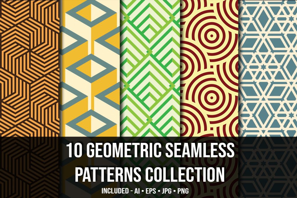 feature image of seamless geometric patterns