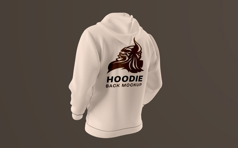 hoodie mockup side view