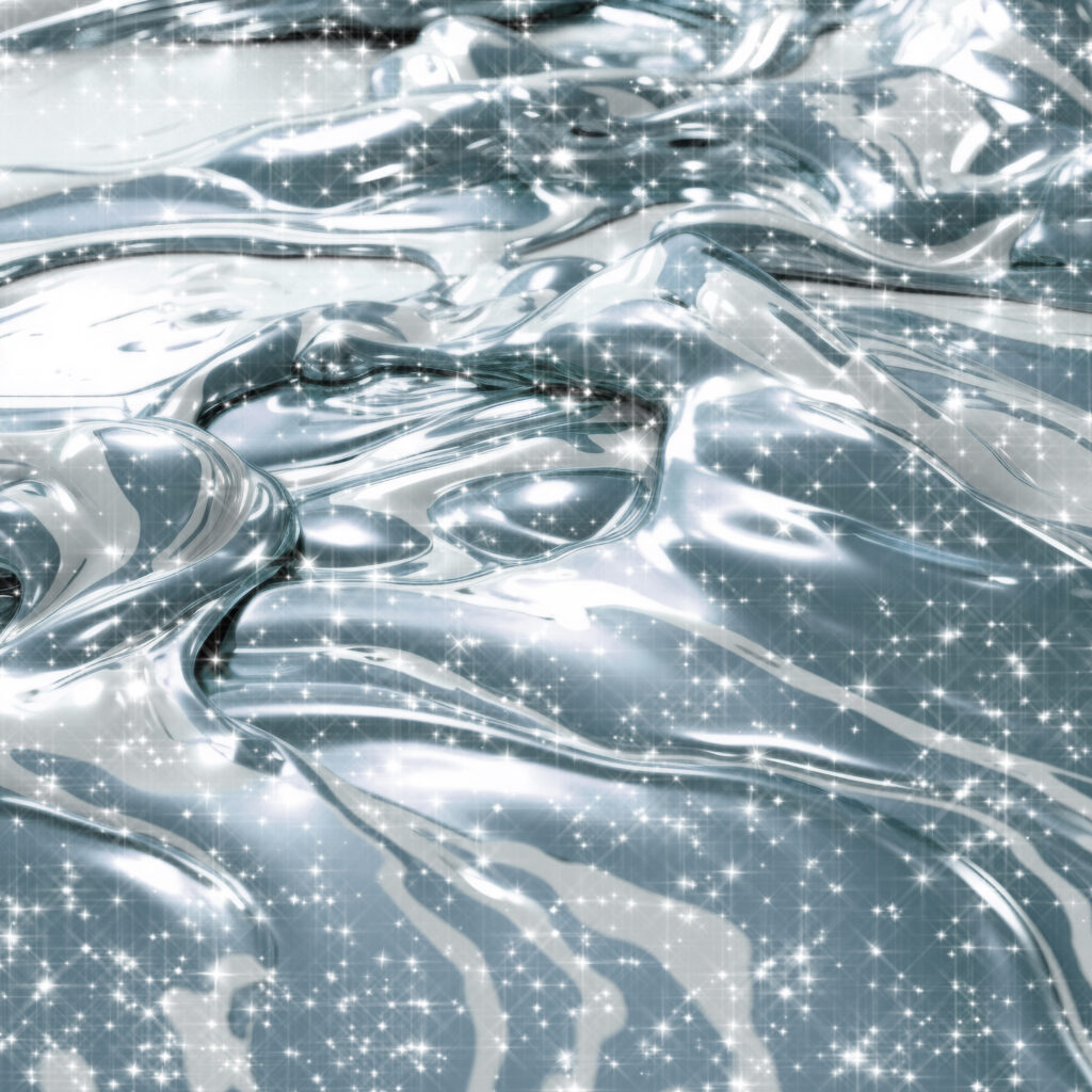 Sparkling Silver Background Image