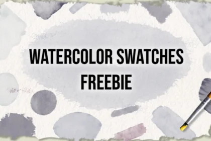 Beautiful Watercolor Swatches Freebie Product Image