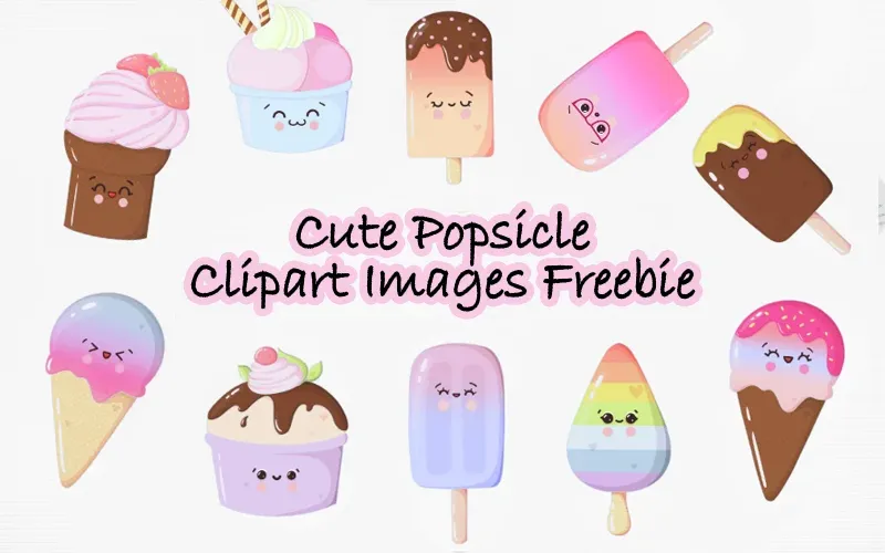 Cute Popsicle Clipart Images Freebie Preview