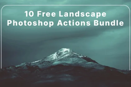 Landscape Photoshop actions - product image