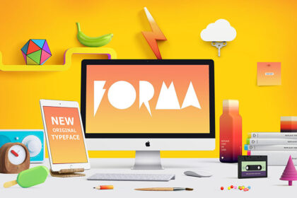 Forma font product image