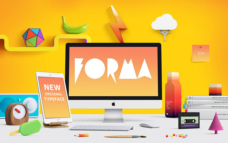 Forma font product image